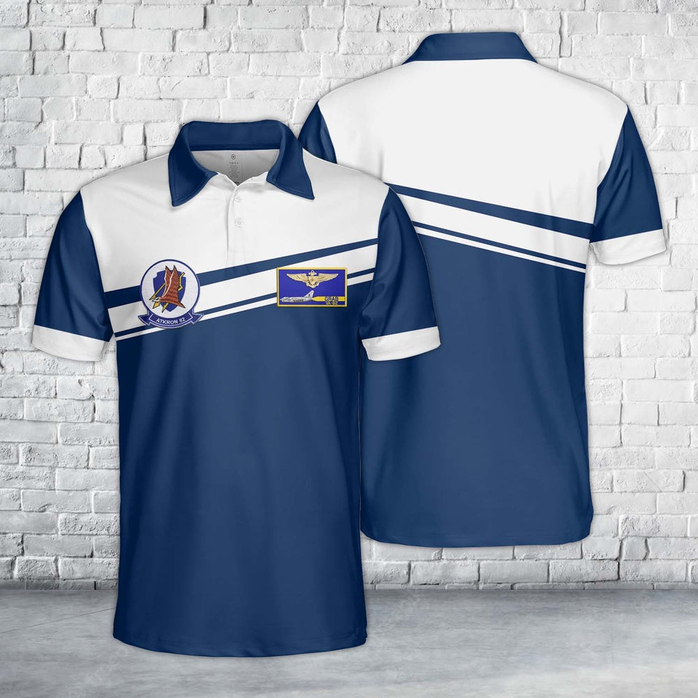 US Navy VA-82 Polo Shirt, Veteran Polo Shirt