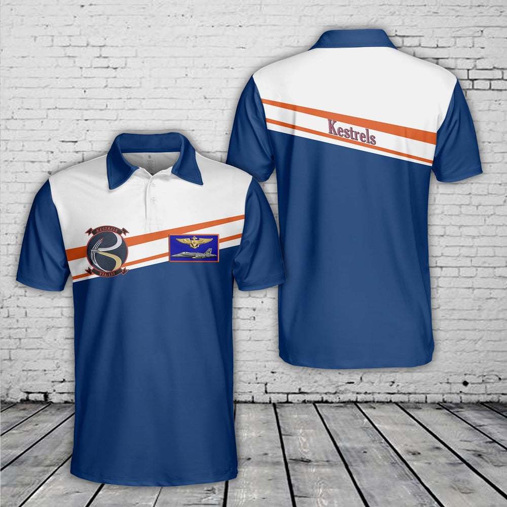 US Navy VFA137 Polo Shirt, Veteran Polo Shirt