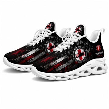 Custom Name Veteran Medical Corps Max Soul Shoes, Veteran Sneaker