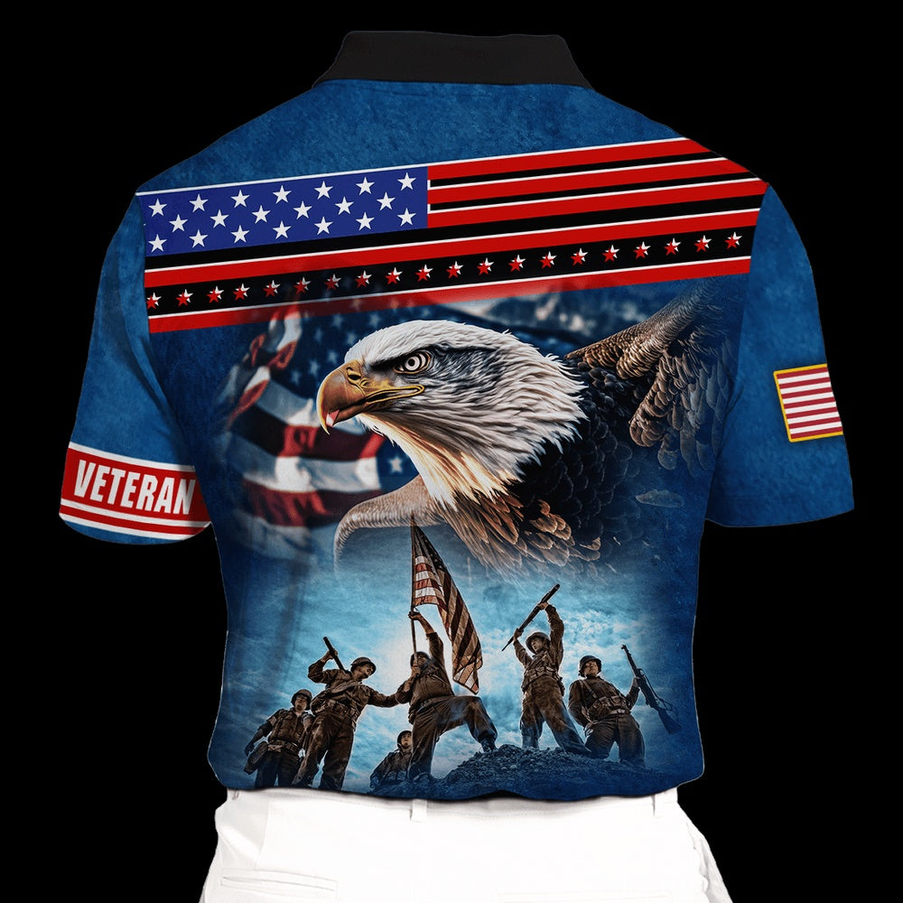 Veteran Polo Shirt, Memorial Day Honor The Fallen Polo Shirt