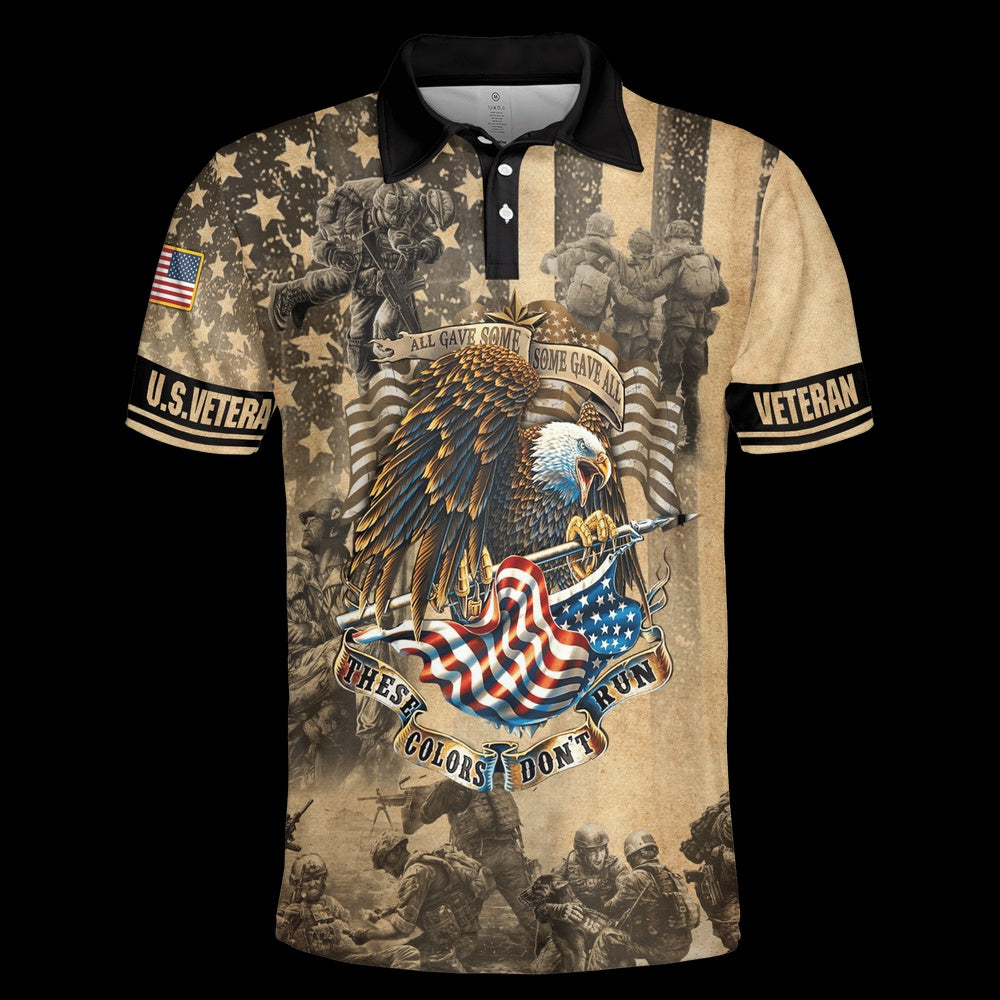 Veteran Polo Shirt, Premium Unique U.S. Veteran Polo Shirt