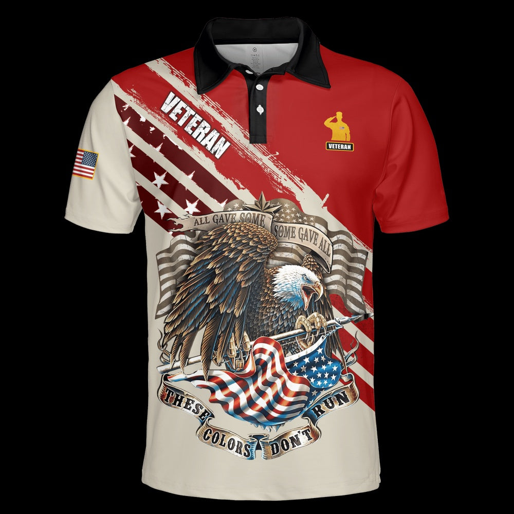 Veteran Polo Shirt, Premium Unique US Veteran Polo Shirt
