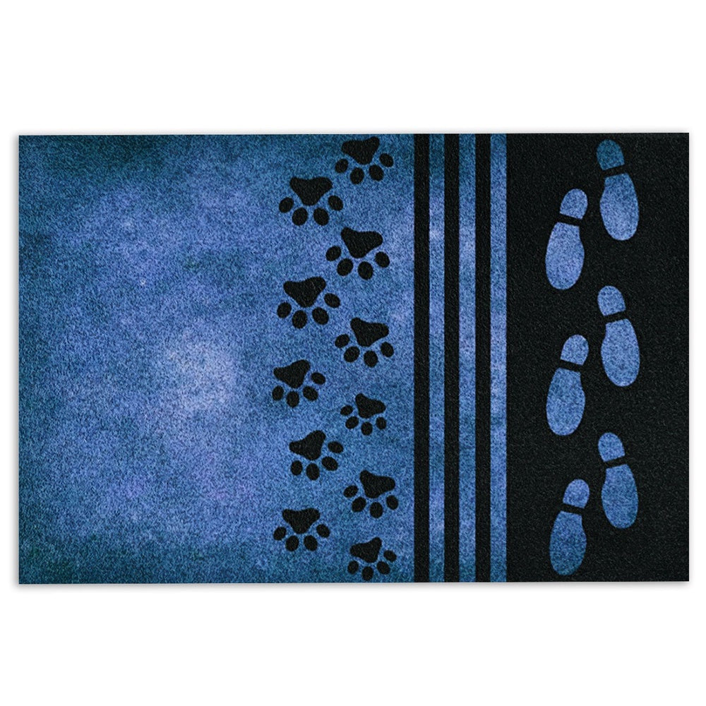 Welcome Doormat, Dog Paw Welcome To My House Welcome Doormat, Pets Home Decor Door Mat