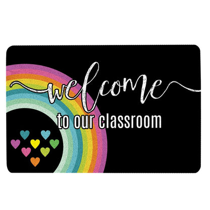 Welcome Doormat, Welcome To Our Classroom Back To School Gift Idea Welcome Doormat, Indoor Outdoor Doormat Home Decor