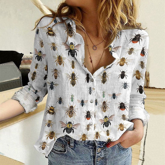 Women Casual Shirt, Bees Of The World Casual Shirt, Casual Shirt, Casual Shirts For Women
