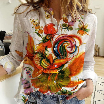Women Casual Shirt, Chickens Fabulous Casual Shirt, Casual Shirt, Casual Shirts For Women