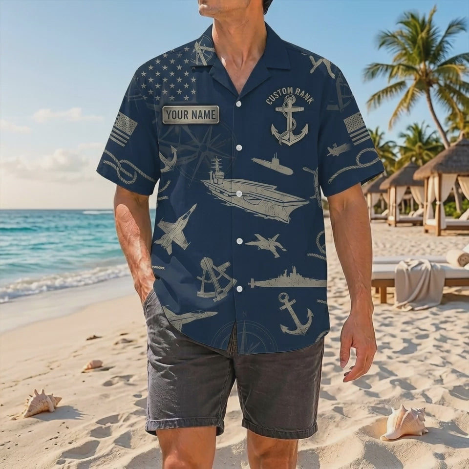 Official Product Showcase Video: Custom United States Navy Silent Service Fleet Hawaiian Shirts