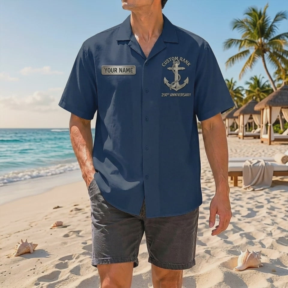 Official Product Showcase Video: Custom Navy Veteran Hawaiian Shirts Home From Sea Edition