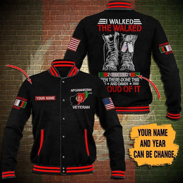 Afghanistan Personalized Afghanistan Veteran Of America, I Walked The Walk Been There Done That And Damn Proud Of It