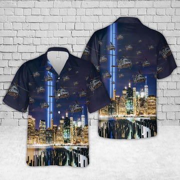 Air Force Hawaiian Shirt, HH-60G Pave Hawks of the 106th Rescue Wing New York Air National Guard Hawaiian Shirt, Air Force Aloha Shirt