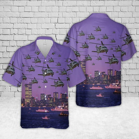 Air Force Hawaiian Shirt, HH-60G Pave Hawks of the 106th Rescue Wing New York Air National Guard Hawaiian Shirts, Air Force Aloha Shirt