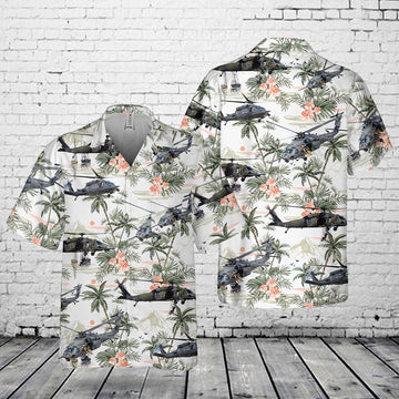 Air Force Hawaiian Shirt, USAF 306th Rescue Squadron HH-60G PAVE HAWK Hawaiian Shirt, Air Force Aloha Shirt