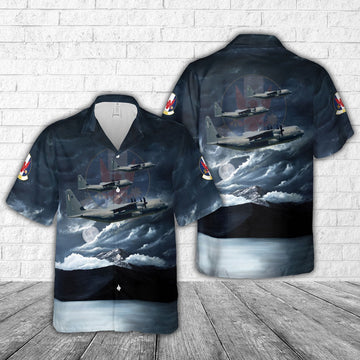 Air Force Hawaiian Shirt, US Air Force 1st Special Operations Squadron MC-130J Commando II Hawaiian Shirt, Air Force Aloha Shirt