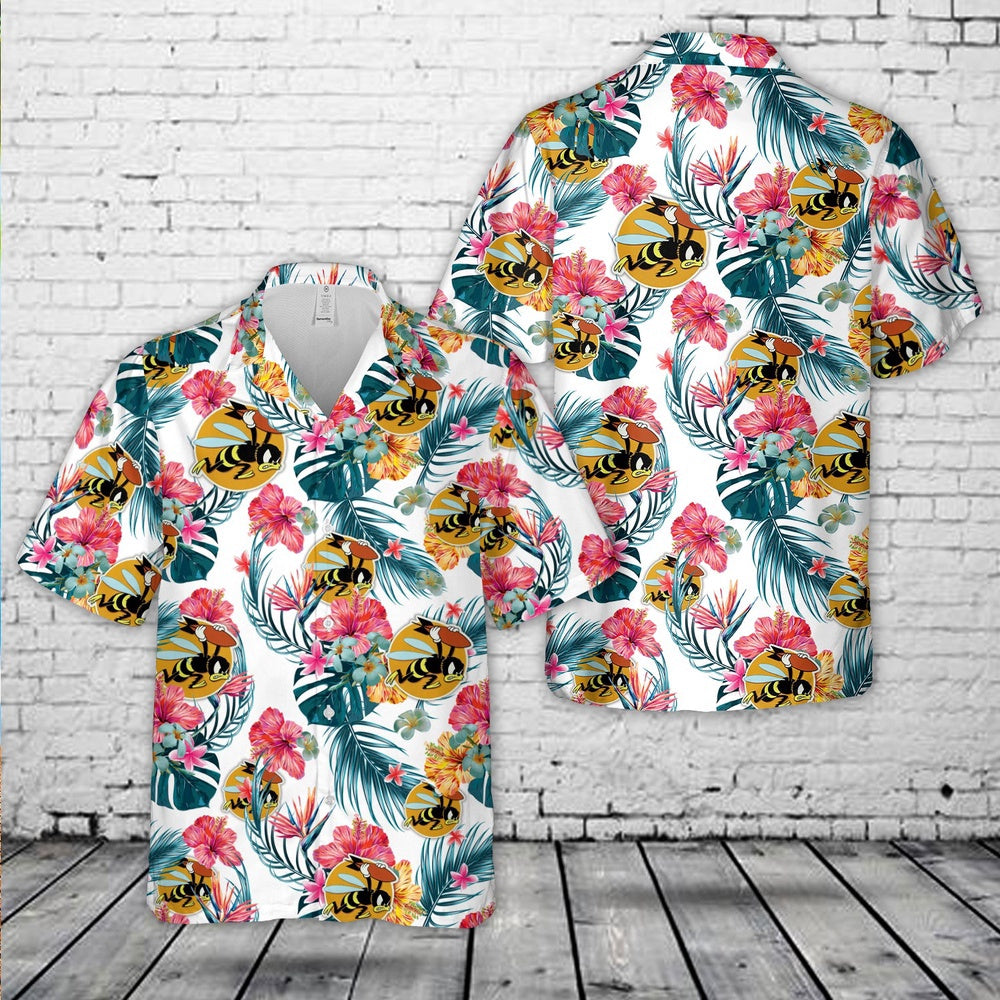 Air Force Hawaiian Shirt, US Air Force 21st Bombardment Squadron (Heavy) WW2 Hawaiian Shirt, Air Force Aloha Shirt