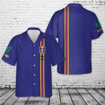 Air Force Hawaiian Shirt, US Air Force 301st Rescue Squadron Helicopter Hawaiian Shirt, Air Force Aloha Shirt