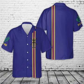 Air Force Hawaiian Shirt, US Air Force 301st Rescue Squadron Helicopter Hawaiian Shirts, Air Force Aloha Shirt