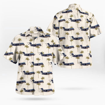 Air Force Hawaiian Shirt, US Air Force 60th Air Mobility Wing C-17 Globemaster III Hawaiian Shirt, Air Force Aloha Shirt