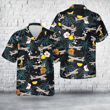 Air Force Hawaiian Shirt, US Air Force Boeing KC-135R Hawaiian Shirt, Air Force Aloha Shirt
