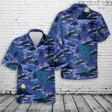 Air Force Hawaiian Shirt, US Air Force Boeing X-20 Dyna-Soar Hawaiian Shirt, Air Force Aloha Shirt