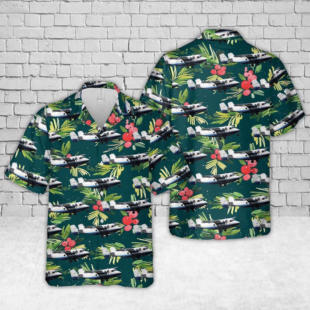 Air Force Hawaiian Shirt, US Air Force C-145A Skytruck Light Twin-Engine Aircraft Hawaiian Shirt, Air Force Aloha Shirt