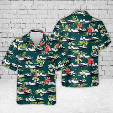 Air Force Hawaiian Shirt, US Air Force C-145A Skytruck Light Twin-Engine Aircraft Hawaiian Shirt, Air Force Aloha Shirt
