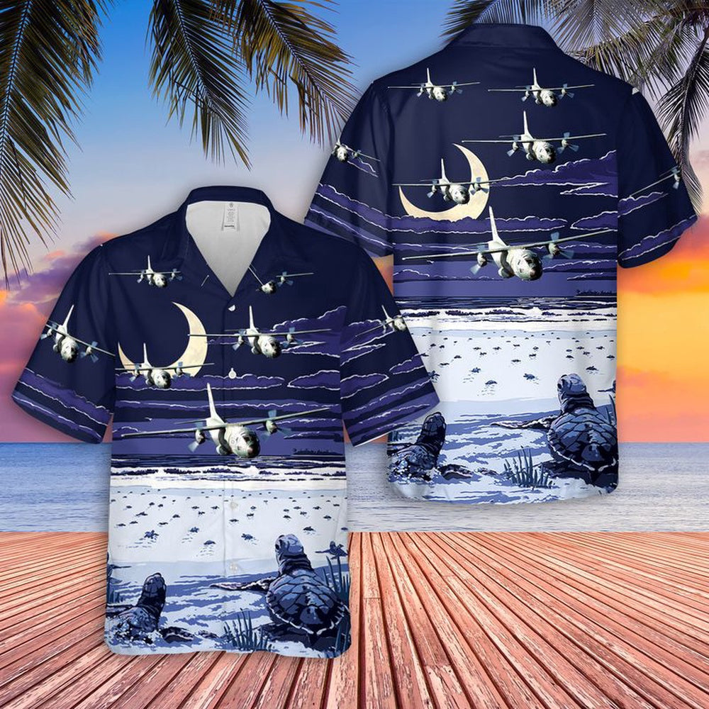 Air Force Hawaiian Shirt, US Air Force C-27A Spartan (Aeritalia G.222) Hawaiian Shirt, Air Force Aloha Shirt