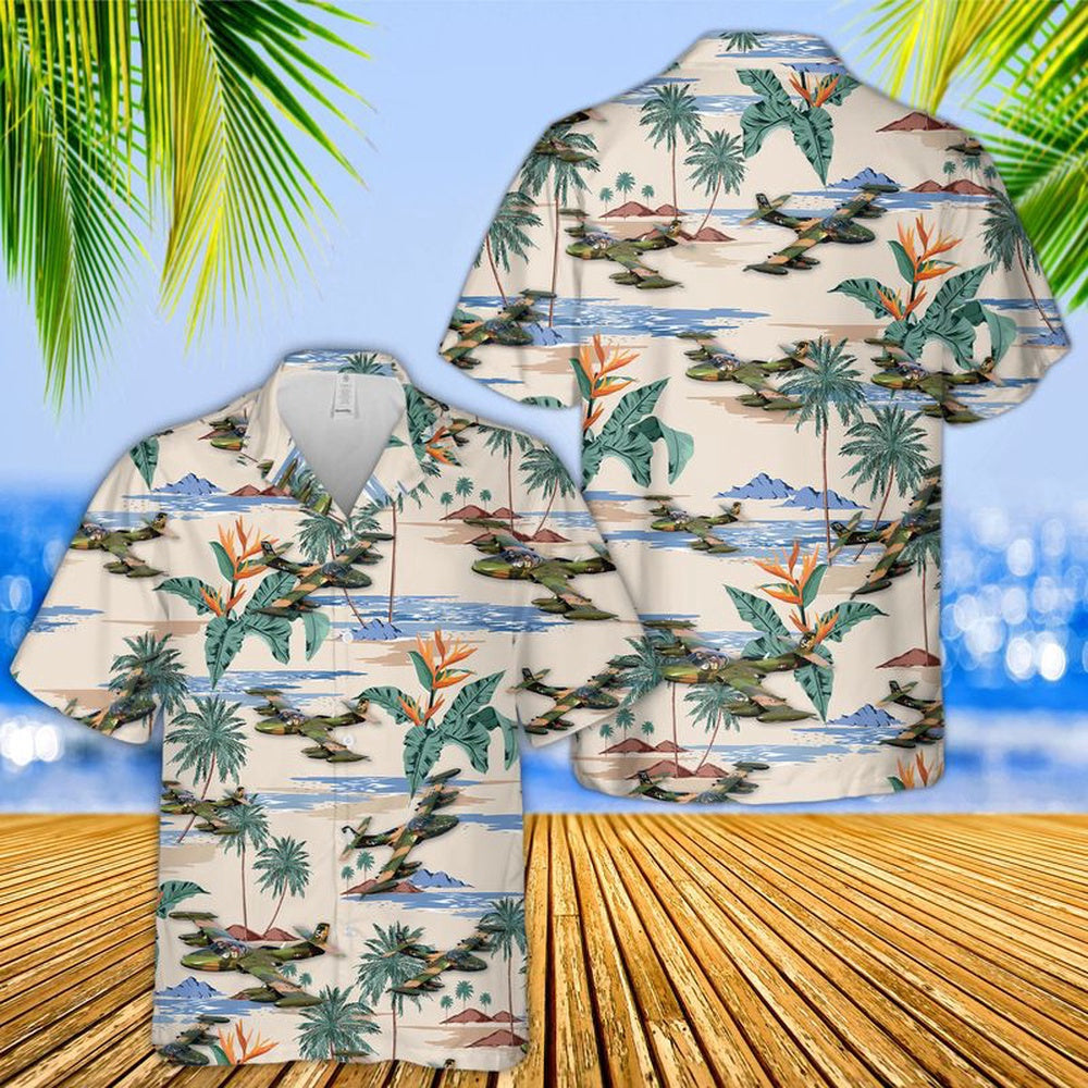 Air Force Hawaiian Shirt, US Air Force Cessna A-37 Dragonfly Hawaiian Shirt, Air Force Aloha Shirt