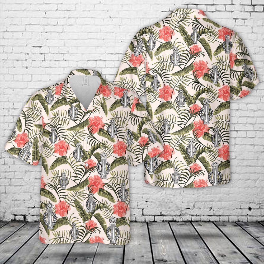 Air Force Hawaiian Shirt, US Air Force Command Missile Operations badge Hawaiian Shirt, Air Force Aloha Shirt