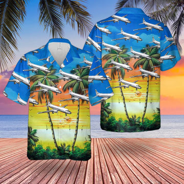 Air Force Hawaiian Shirt, US Air Force Convair C-131 Samaritan Hawaiian Shirt, Air Force Aloha Shirt