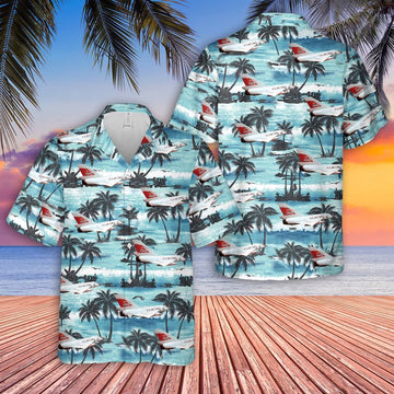 Air Force Hawaiian Shirt, US Air Force F-106A of the 87th FIS Hawaiian Shirt, Air Force Aloha Shirt