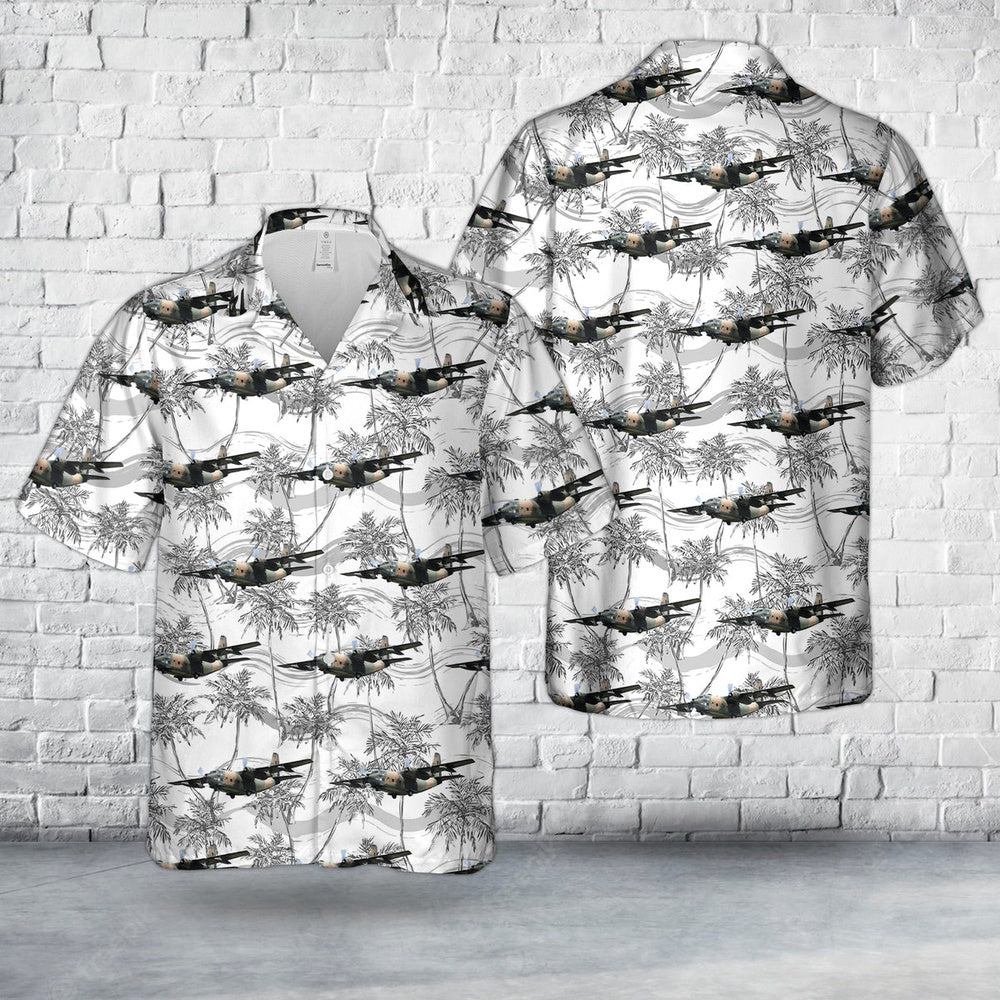 Air Force Hawaiian Shirt, US Air Force Fairchild C-123K Provider Thunder Pig sn 54-664 Hawaiian Shirt, Air Force Aloha Shirt