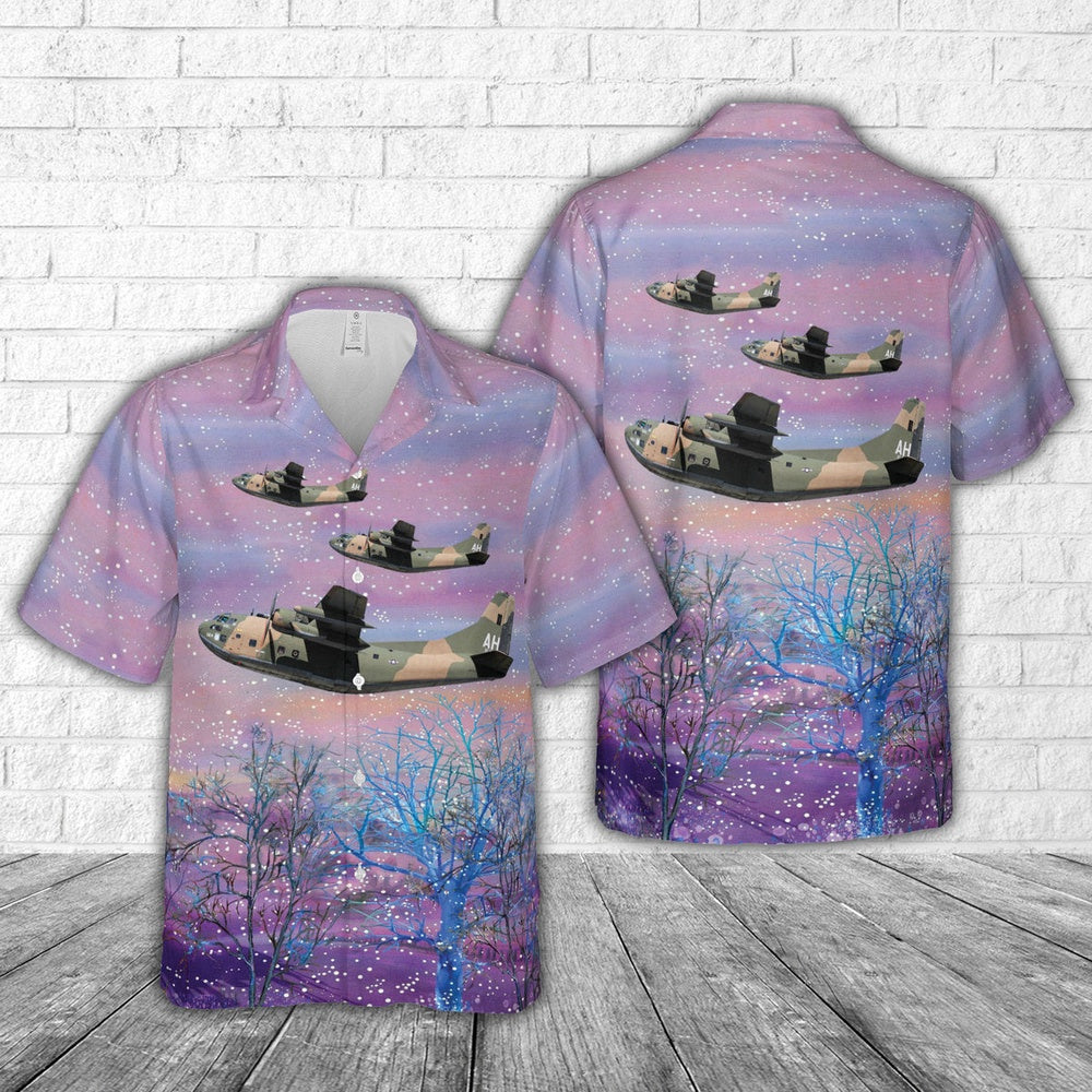 Air Force Hawaiian Shirt, US Air Force Fairchild C-123K Provider Thunderpig 911th Airlift Wing Hawaiian Shirt, Air Force Aloha Shirt