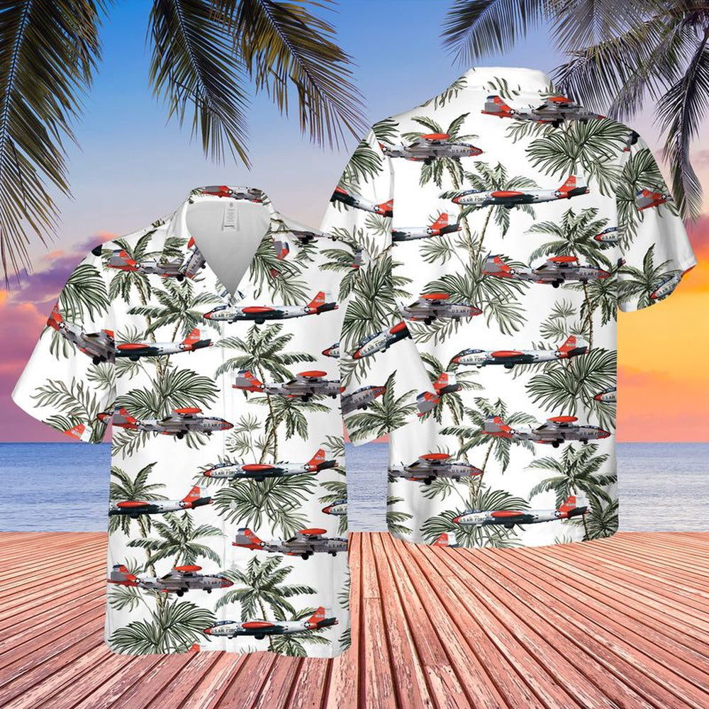 Air Force Hawaiian Shirt, US Air Force Martin EB-57B Canberra Hawaiian Shirt, Air Force Aloha Shirt