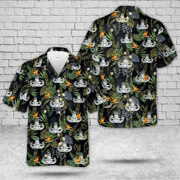 Air Force Hawaiian Shirt, US Air Force Master Explosive Ordnance Disposal (EOD) Hawaiian Shirt, Air Force Aloha Shirt