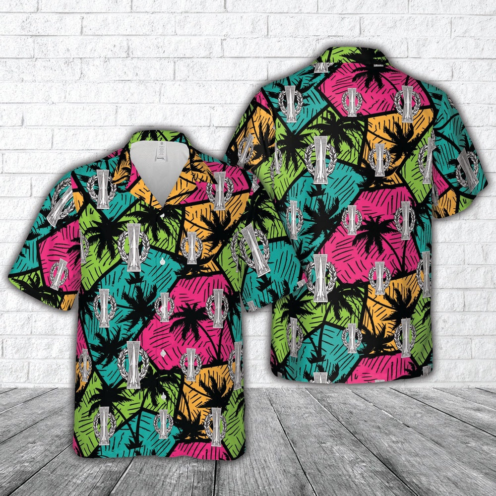 Air Force Hawaiian Shirt, US Air Force Missile Operations Badge Basic Hawaiian Shirt, Air Force Aloha Shirt