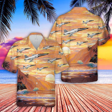 Air Force Hawaiian Shirt, US Air Force Northrop F-5 Hawaiian Shirt, Air Force Aloha Shirt