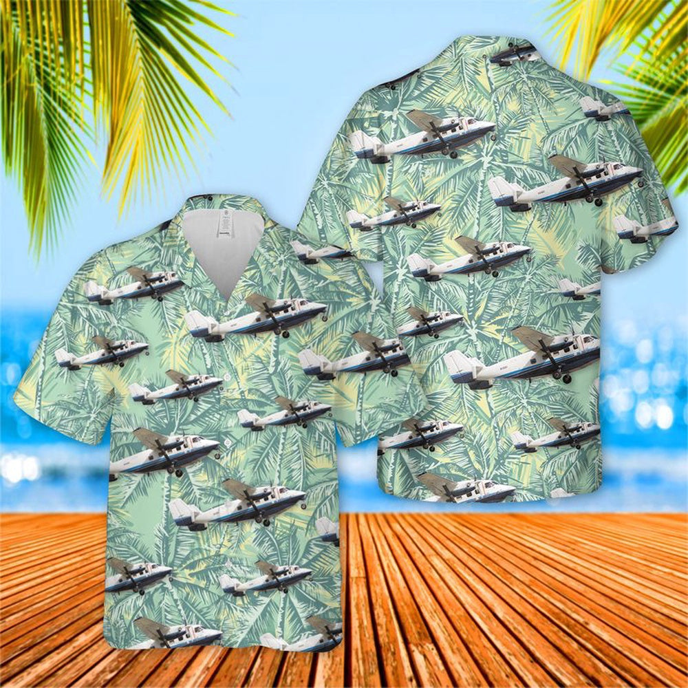 Air Force Hawaiian Shirt, US Air Force PZL-Mielec M-28 Skytruck Hawaiian Shirt, Air Force Aloha Shirt