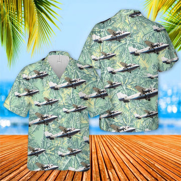 Air Force Hawaiian Shirt, US Air Force PZL-Mielec M-28 Skytruck Hawaiian Shirt, Air Force Aloha Shirt