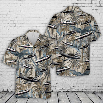 Air Force Hawaiian Shirt, US Air Force Raytheon T-6A Texan II Hawaiian Shirt, Air Force Aloha Shirt