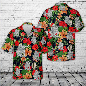 Air Force Hawaiian Shirt, US Air Force Solider Hawaii Shirt, Air Force Aloha Shirt