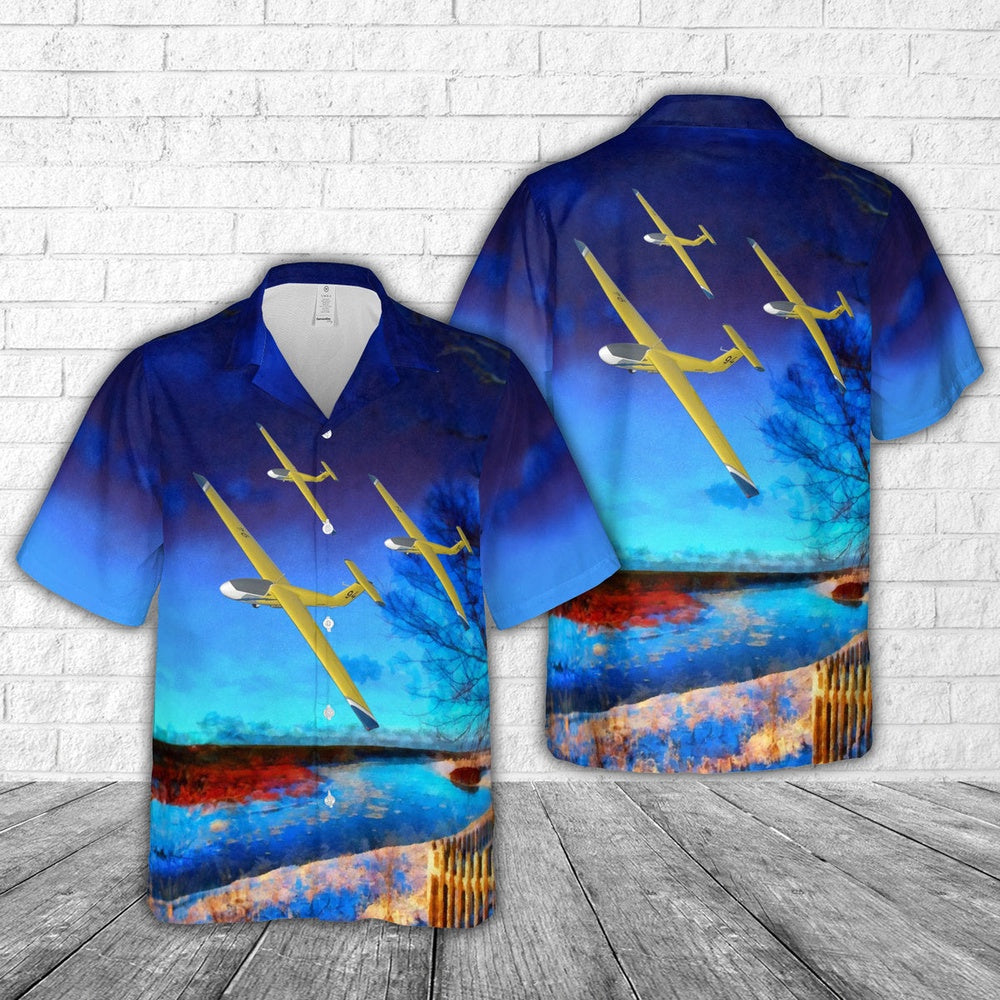 Air Force Hawaiian Shirt, US Air Force TG-10 Hawaiian Shirt, Air Force Aloha Shirt
