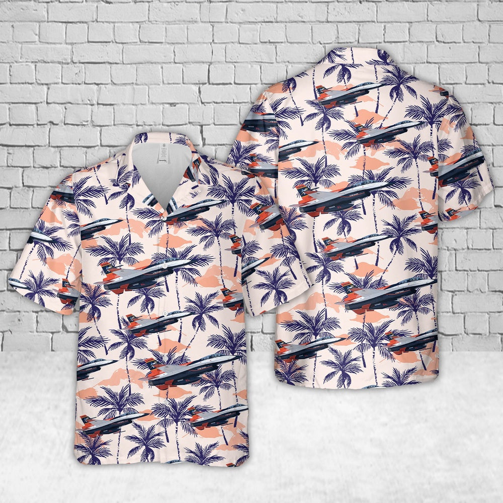 Air Force Hawaiian Shirt, US Air Force VISTA X-62A Hawaiian Shirt, Air Force Aloha Shirt