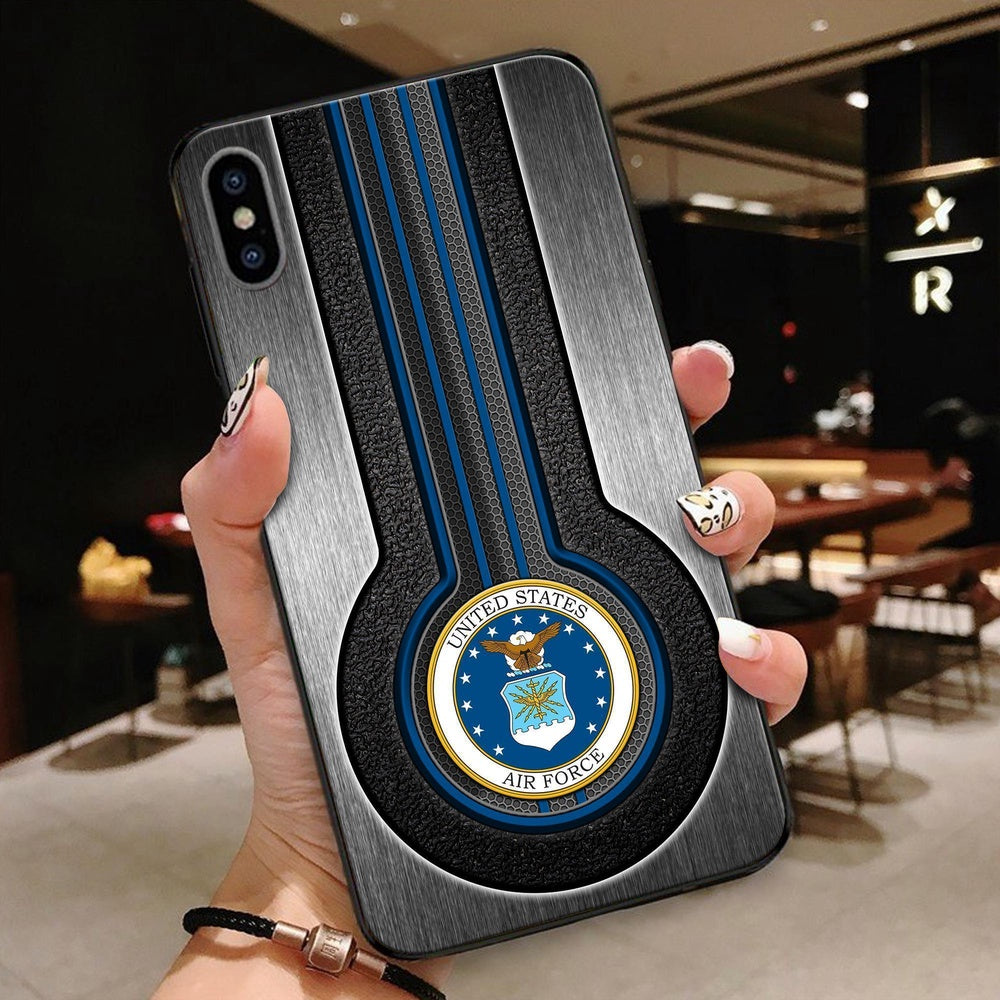 Air Force Phone Case, Normal Phone Case For United States Air Force All Over Printed, Military Phone Cases