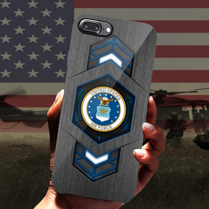 Air Force Phone Case, US Air Force Phone Case For Military, Gifts For Veteran Phone Case, Military Phone Cases
