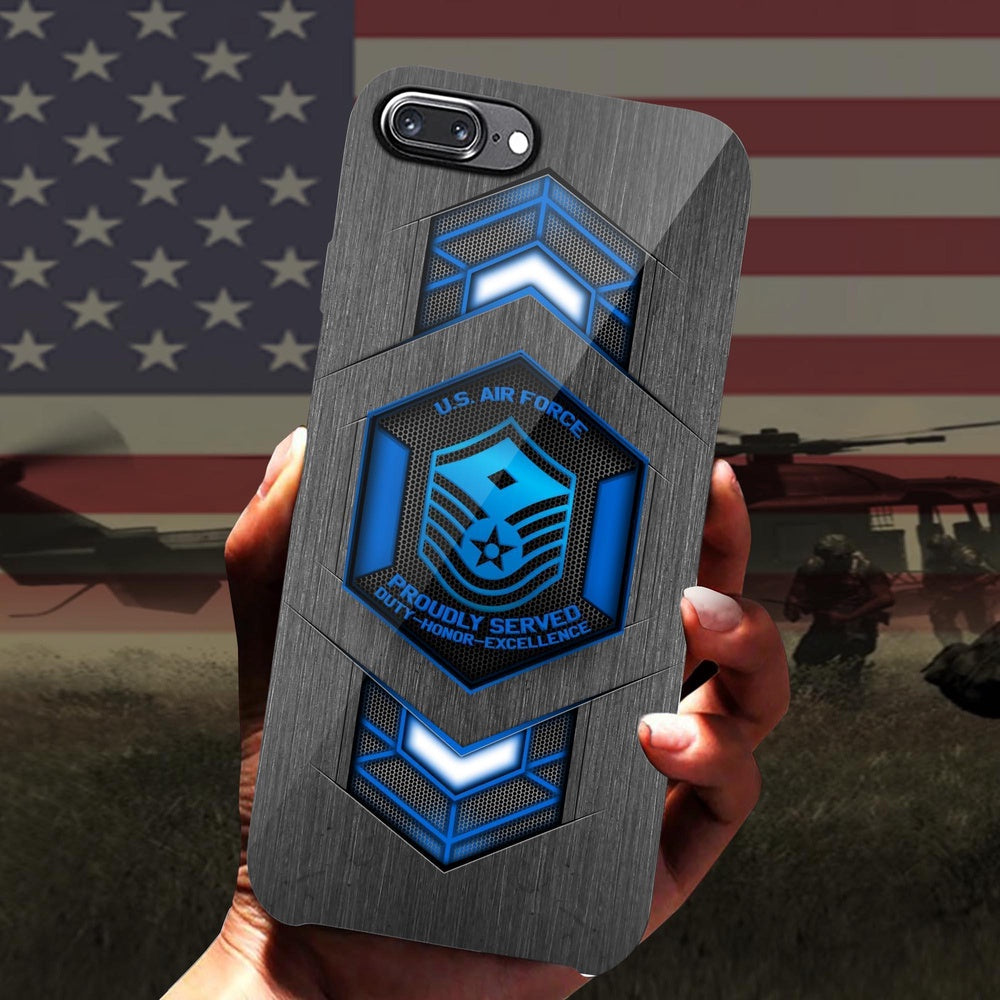 Air Force Phone Case, Us Air Force Custom Phone Case For Military,Gifts For Veteran Phone Case, Military Phone Cases