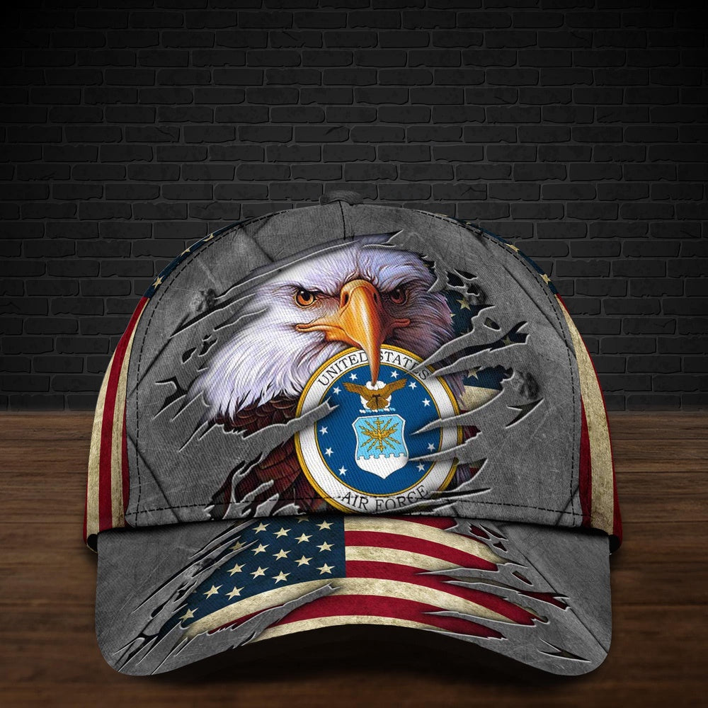 Air Force Veteran Cap, US Air Force Military Cap, Veteran Cap, Custom Your Cap