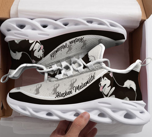 Alaskan Malamute Max Soul Shoes - Gift For Dog lover