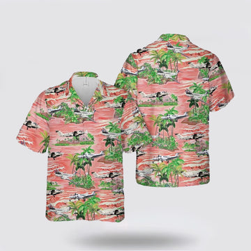 Army Hawaiian Shirt, Army Beechcraft C-12 Huron Hawaiian Shirt, Military Hawaiian Shirt