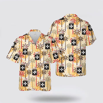 Army Hawaiian Shirt, Puerto Rico Army National Guard, 65th Infantry Regiment Borinqueneers Hawaiian Shirt, Military Hawaiian Shirt