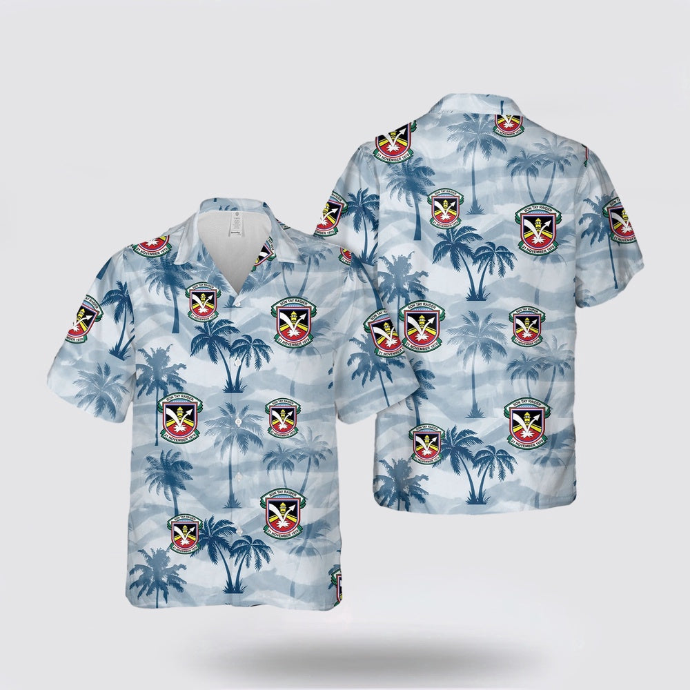 Army Hawaiian Shirt, Son Tay Raider US Army Special Forces Vietnam War Hawaiian Shirts, Military Hawaiian Shirt